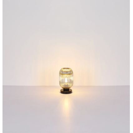 Globo - Lampa stołowa 1xE27/40W/230V szary