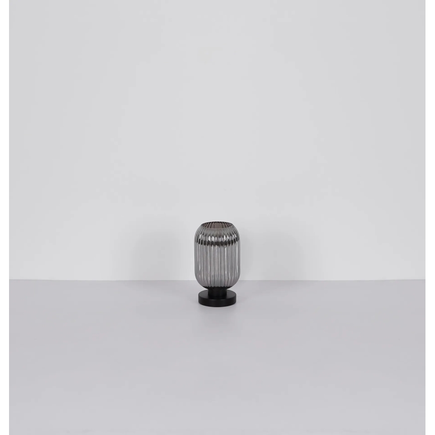 Globo - Lampa stołowa 1xE27/40W/230V szary