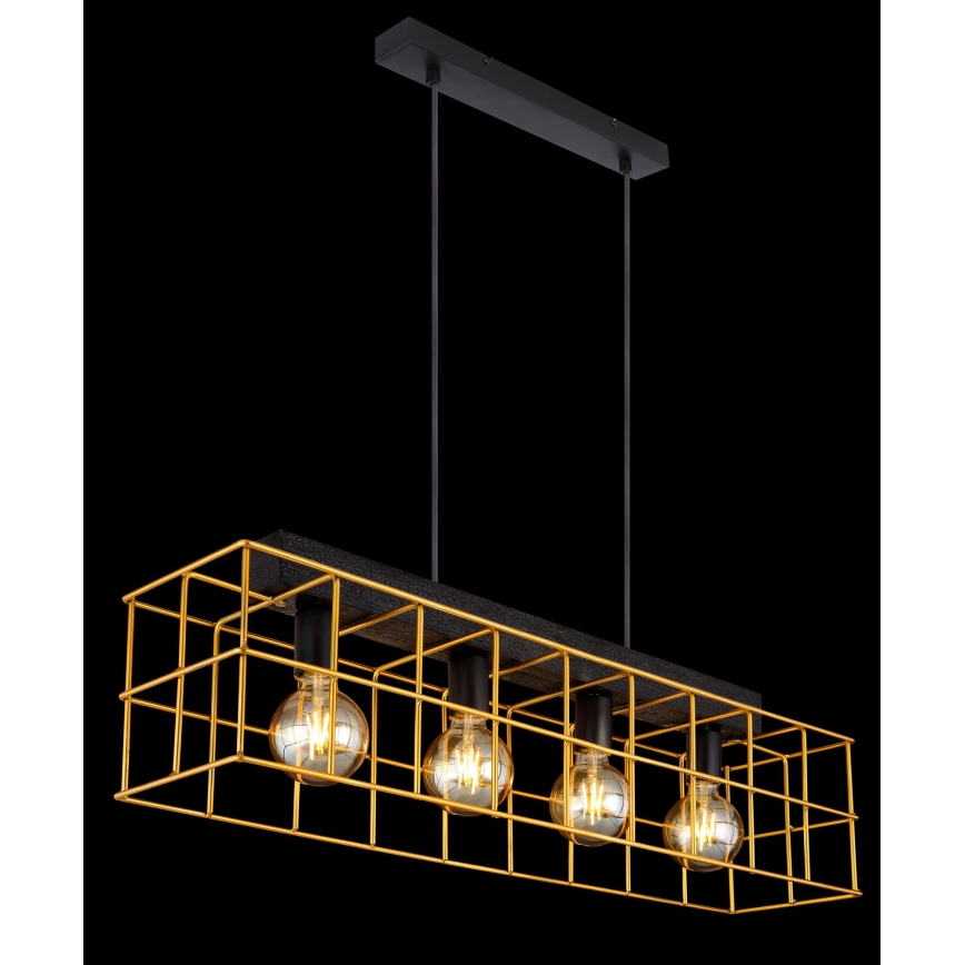 Globo - Żyrandol na lince 4xE27/60W/230V