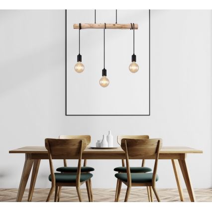 Globo - Lampa wisząca na linkę 3xE27/60W/230V