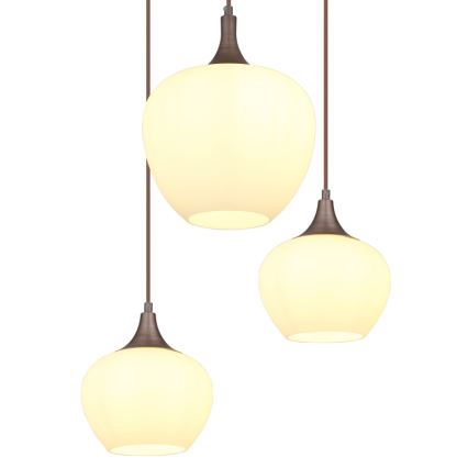 Globo - Żyrandol na lince 6xE27/40W/230V biały
