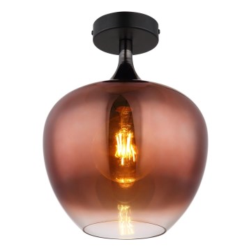Globo 15548DG - Plafon MAXY 1xE27/40W/230V miedź