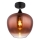 Globo 15548DG - Plafon MAXY 1xE27/40W/230V miedź