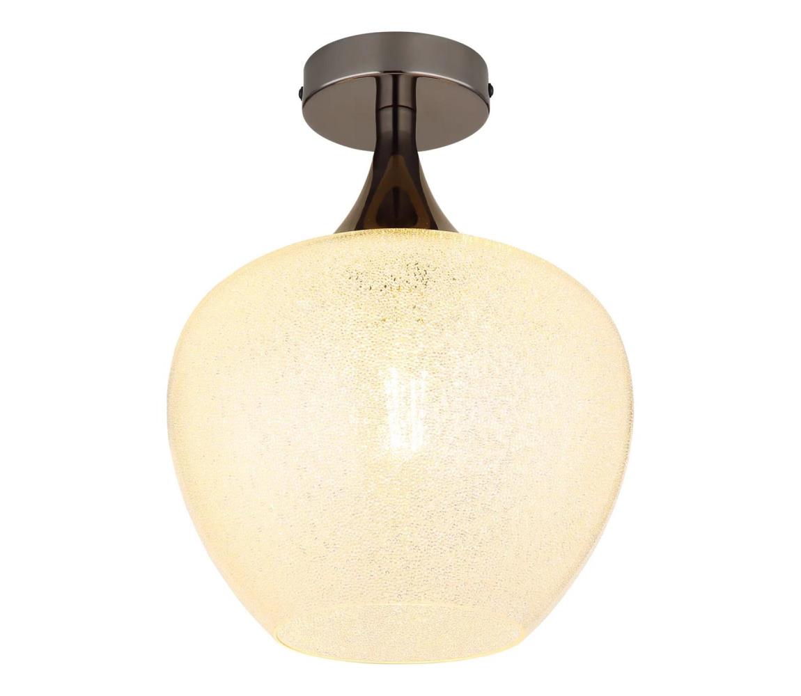 Globo 15548DK - Plafon MAXY 1xE27/40W/230V biały/antracyt