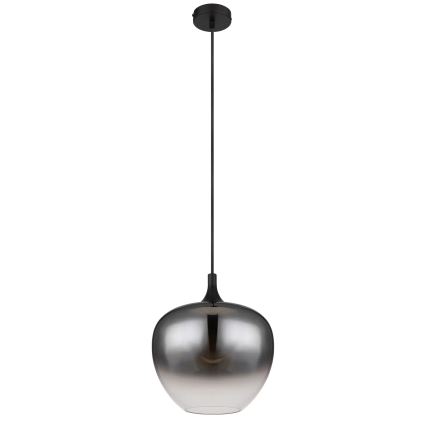 Globo - Żyrandol na lince 1xE27/60W/230V śr. 29 cm czarny
