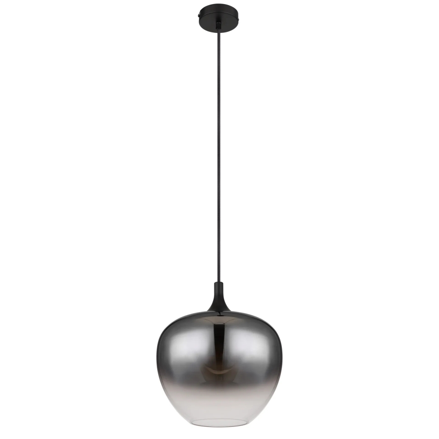 Globo - Żyrandol na lince 1xE27/60W/230V śr. 29 cm czarny