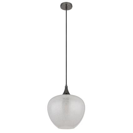 Globo - Żyrandol na lince 1xE27/40W/230V śr. 29 cm biały/antracyt