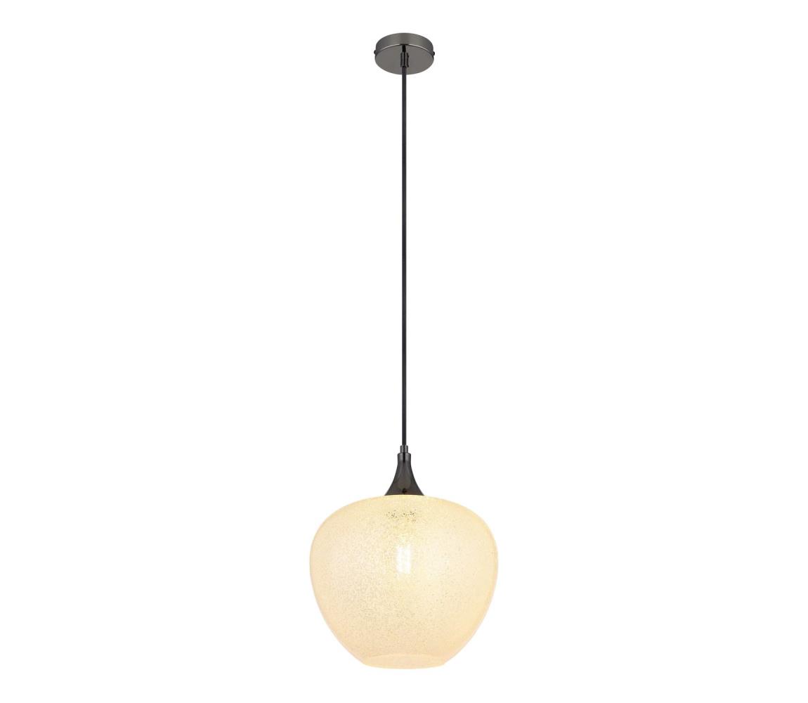 Globo 15548H1K - Żyrandol na lince MAXY 1xE27/40W/230V śr. 29 cm biały/antracyt