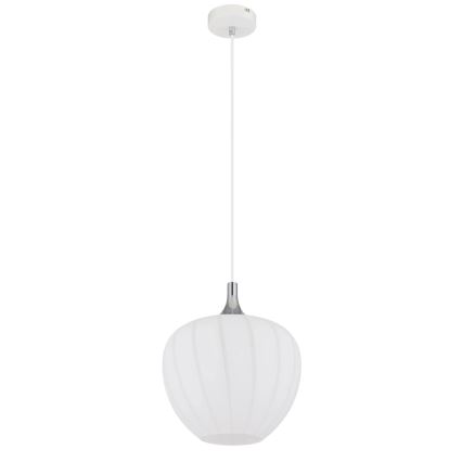 Globo - Żyrandol na lince 1xE27/60W/230V śr. 29 cm biały