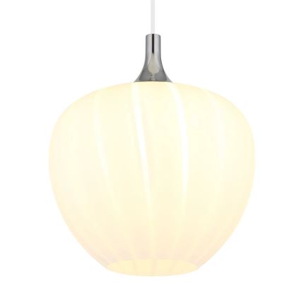 Globo - Żyrandol na lince 1xE27/60W/230V śr. 29 cm biały