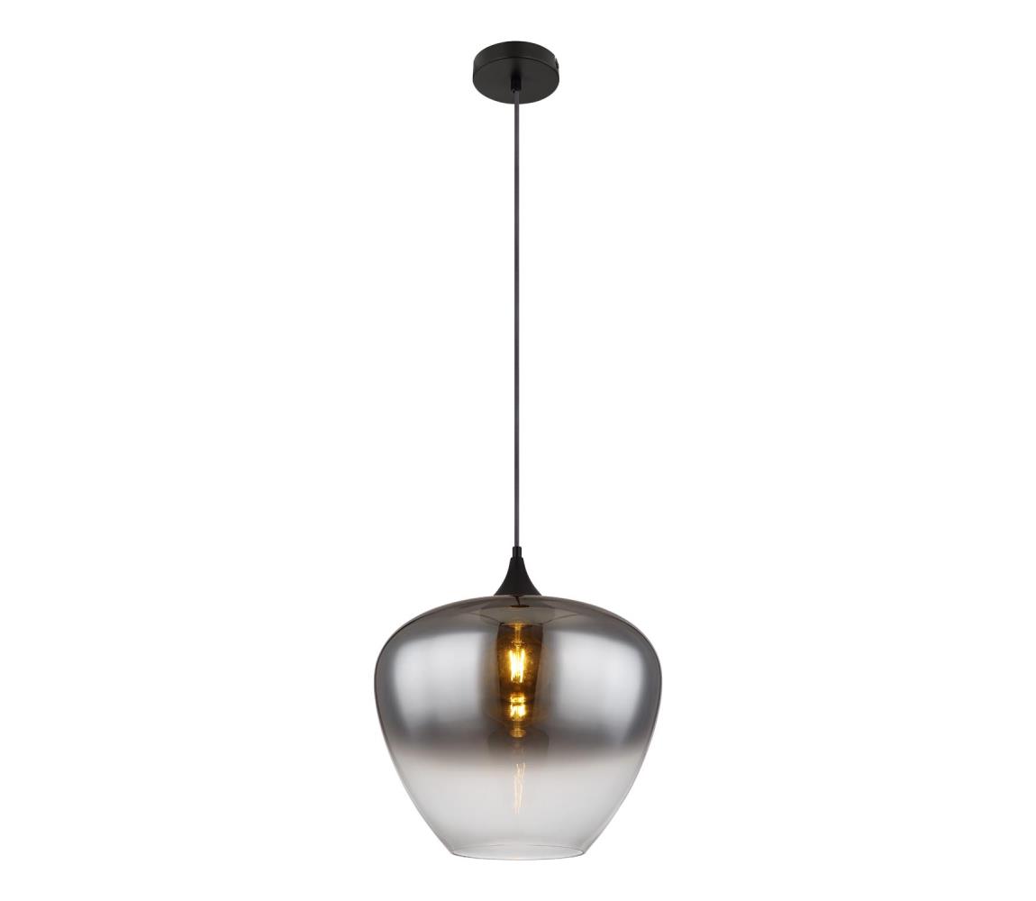 Globo 15548H2 - Żyrandol na lince MAXY 1xE27/60W/230V czarne
