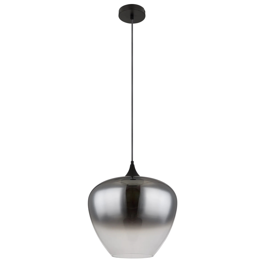 Globo - Żyrandol na lince 1xE27/60W/230V śr. 40 cm czarne