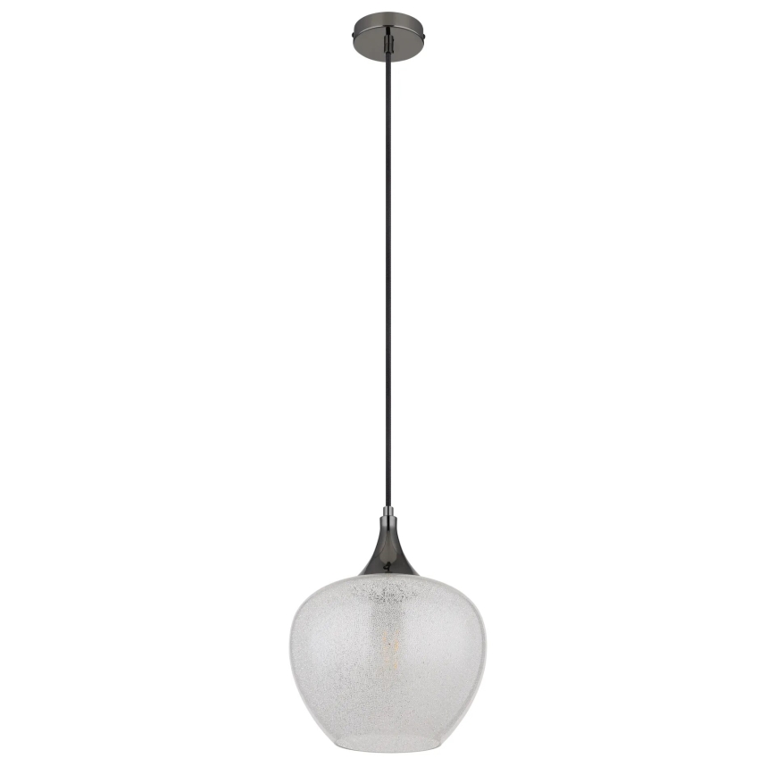 Globo - Żyrandol na lince 1xE27/40W/230V śr. 24 cm biały/antracyt