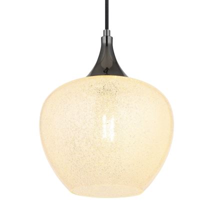 Globo - Żyrandol na lince 1xE27/40W/230V śr. 24 cm biały/antracyt