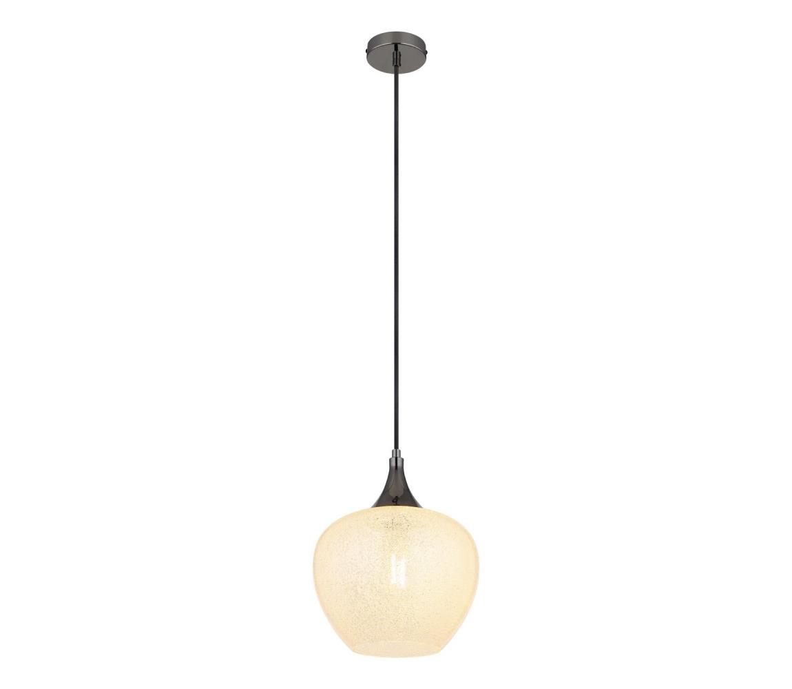 Globo 15548HK - Żyrandol na lince MAXY 1xE27/40W/230V śr. 24 cm biały/antracyt