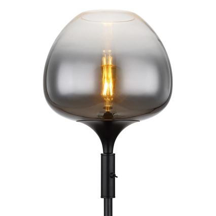 Globo - Lampa stojąca 1xE27/40W/230V czarna