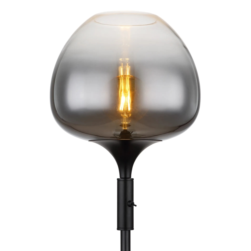 Globo - Lampa stojąca 1xE27/40W/230V czarna