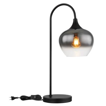 Globo - Lampa stołowa 1xE27/40W/230V czarna