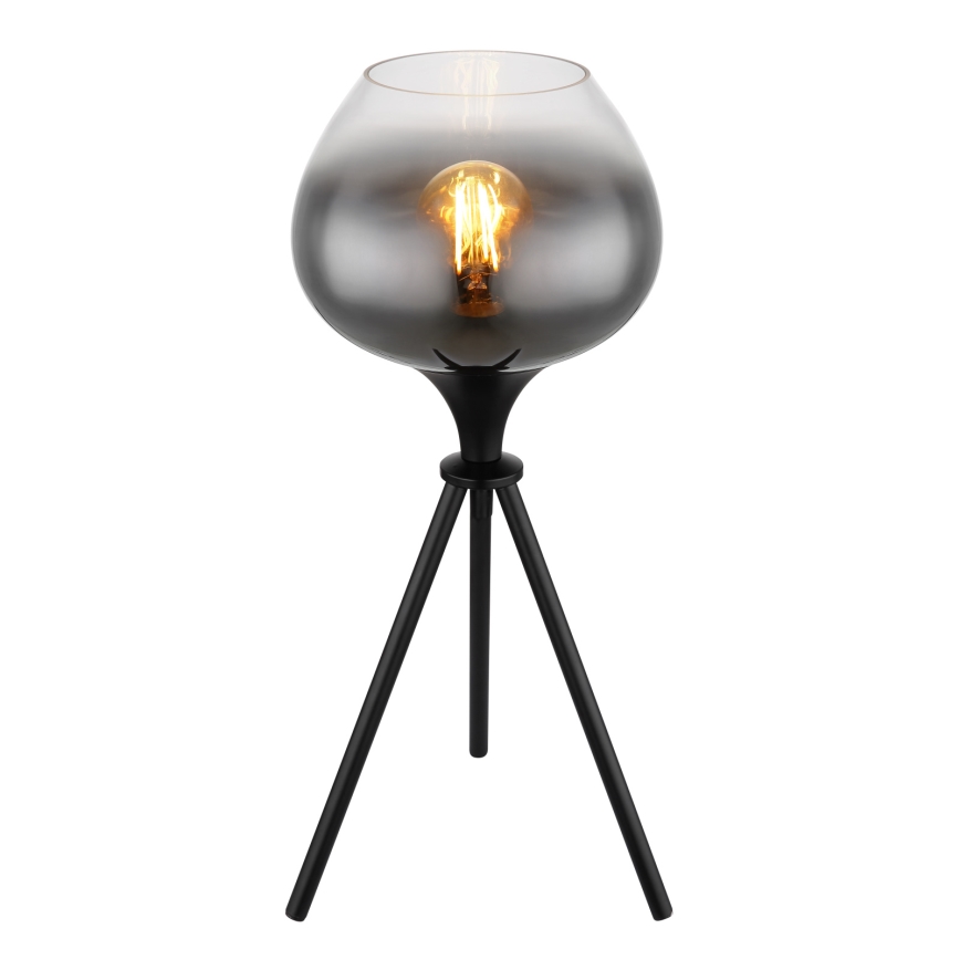 Globo - Lampa stołowa 1xE27/40W/230V czarna