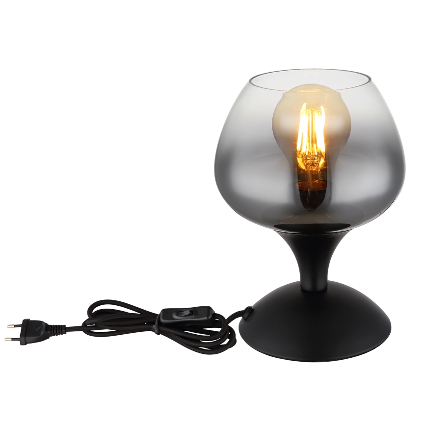 Globo - Lampa stołowa 1xE27/40W/230V czarne