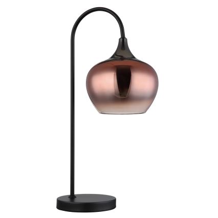 Globo - Lampa stołowa 1xE27/40W/230V miedź
