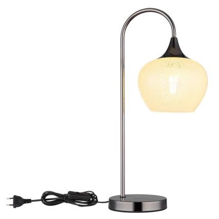 Globo - Lampa stołowa 1xE27/40W/230V biały/antracyt