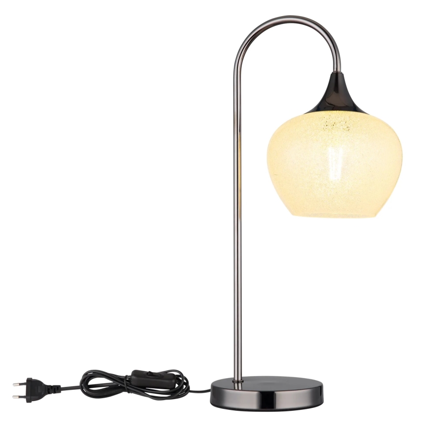 Globo - Lampa stołowa 1xE27/40W/230V biały/antracyt