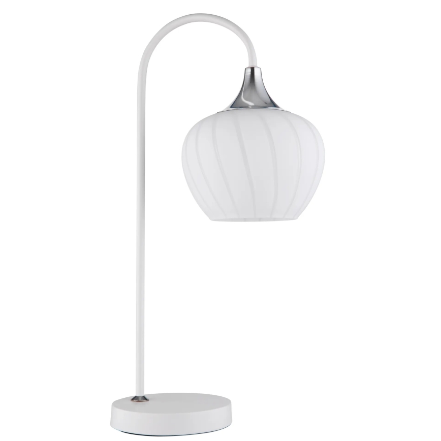 Globo - Lampa stołowa 1xE27/40W/230V biała