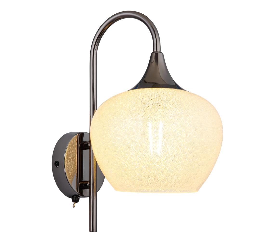 Globo 15548WK - Kinkiet MAXY 1xE27/40W/230V biały/antracyt