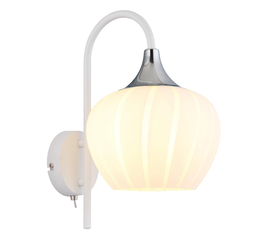 Globo 15548WW - Kinkiet MAXY 1xE27/40W/230V biały