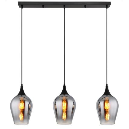 Globo - Żyrandol na lince 3xE27/60W/230V