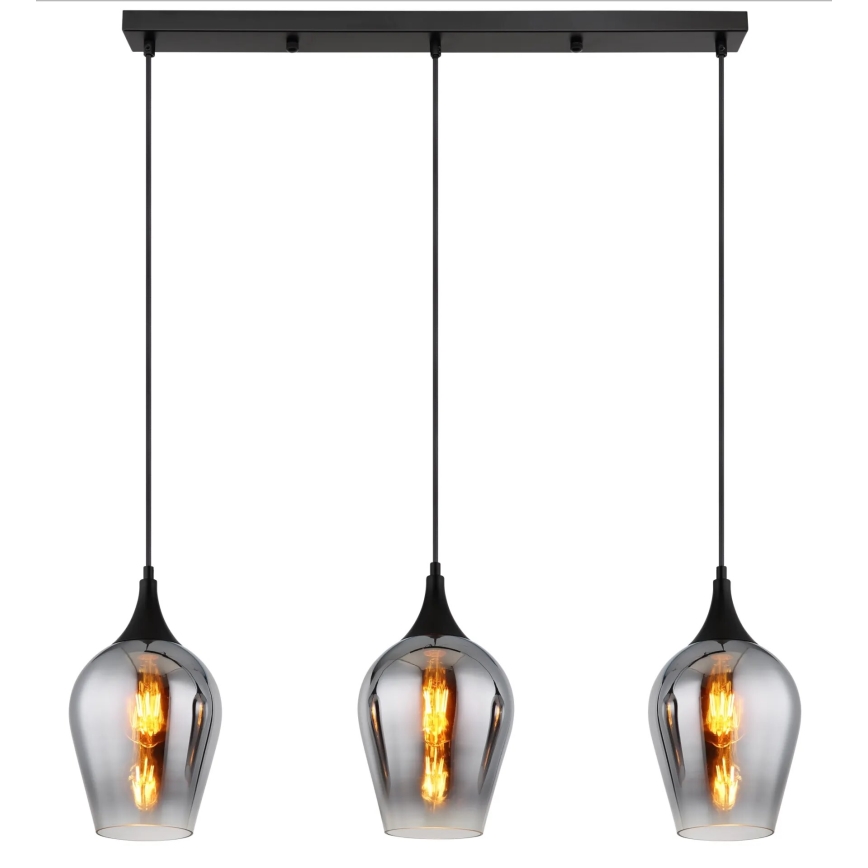 Globo - Żyrandol na lince 3xE27/60W/230V
