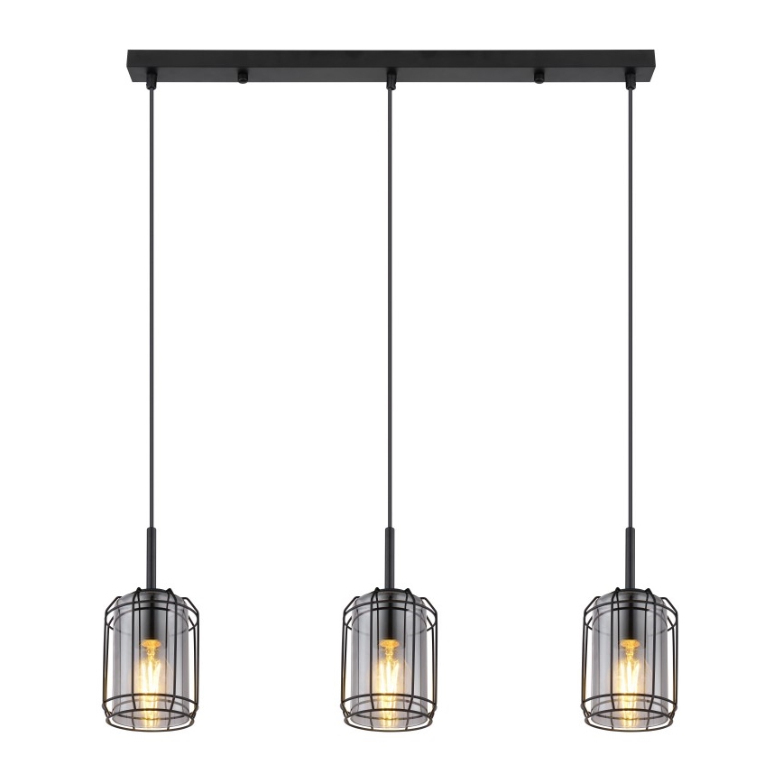 Globo - Żyrandol na lince 3xE27/60W/230V