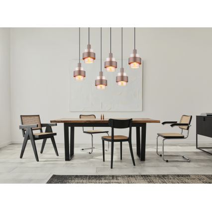 Globo - Lampa wisząca na lince 6xE27/60W/230V