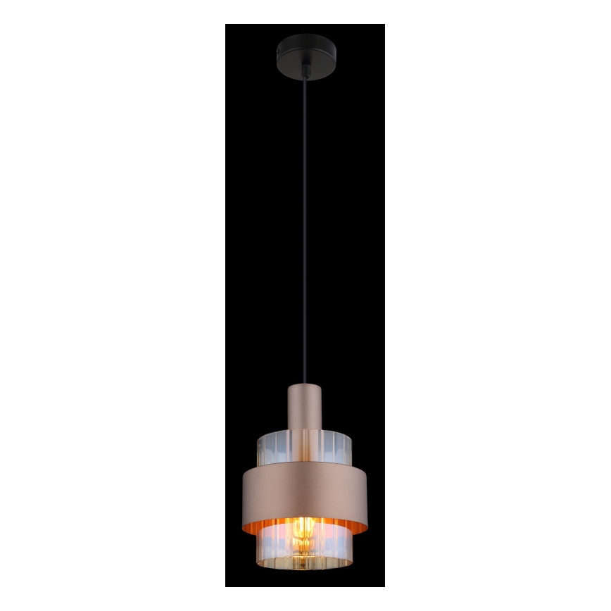 Globo - Lampa wisząca na lince 1xE27/60W/230V
