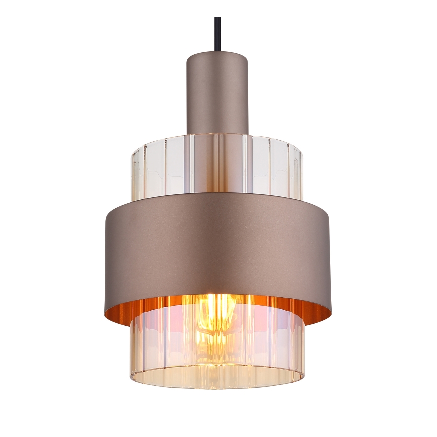 Globo - Lampa wisząca na lince 1xE27/60W/230V