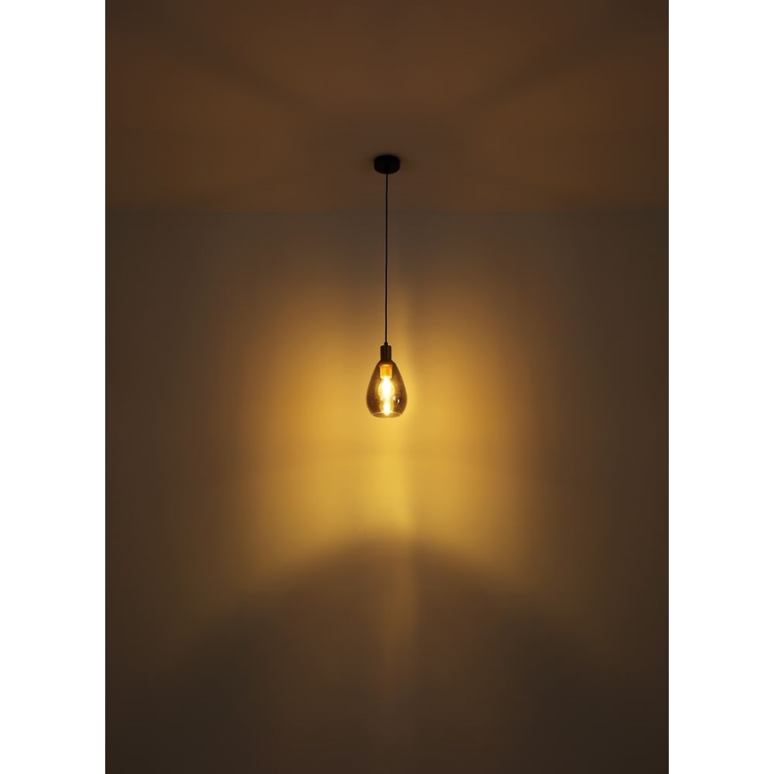 Globo - Żyrandol na lince 1xE27/40W/230V mosiądz