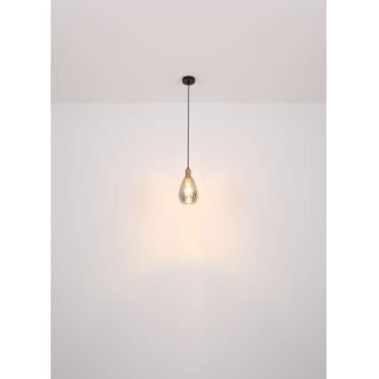 Globo - Żyrandol na lince 1xE27/40W/230V mosiądz