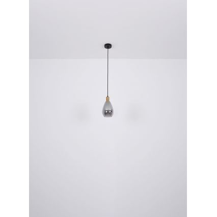 Globo - Żyrandol na lince 1xE27/40W/230V mosiądz