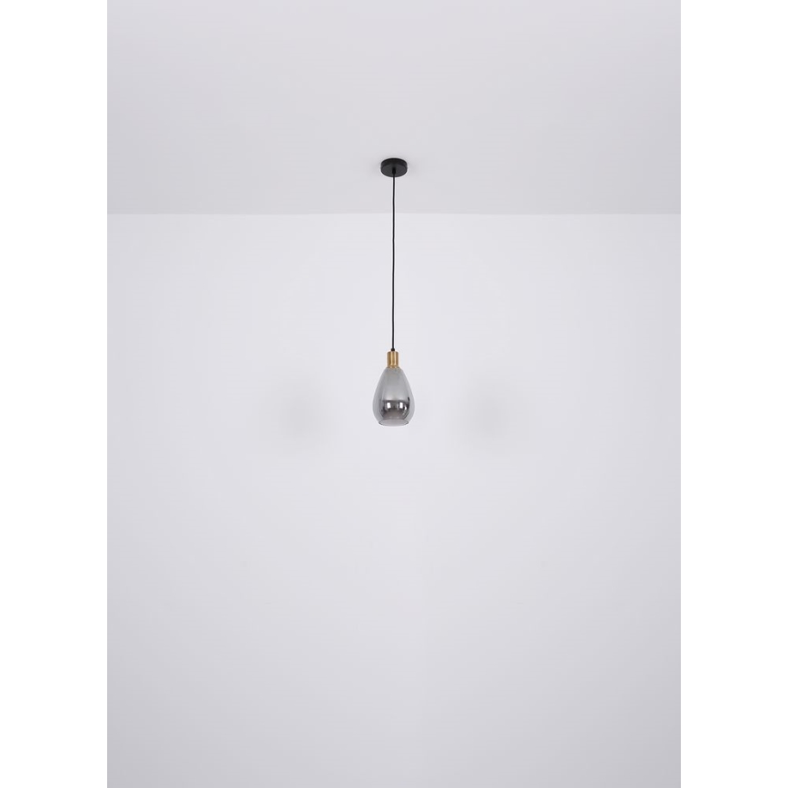 Globo - Żyrandol na lince 1xE27/40W/230V mosiądz