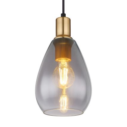 Globo - Żyrandol na lince 1xE27/40W/230V mosiądz