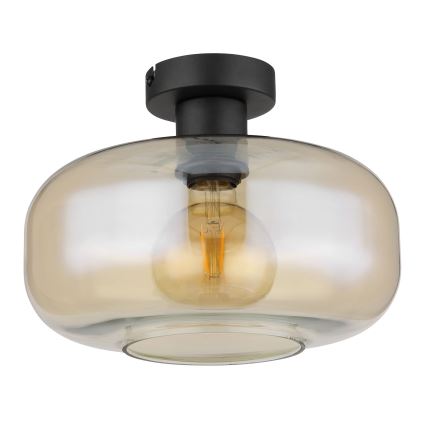 Globo - Żyrandol natynkowy 1xE27/40W/230V śr. 28 cm przezroczysty
