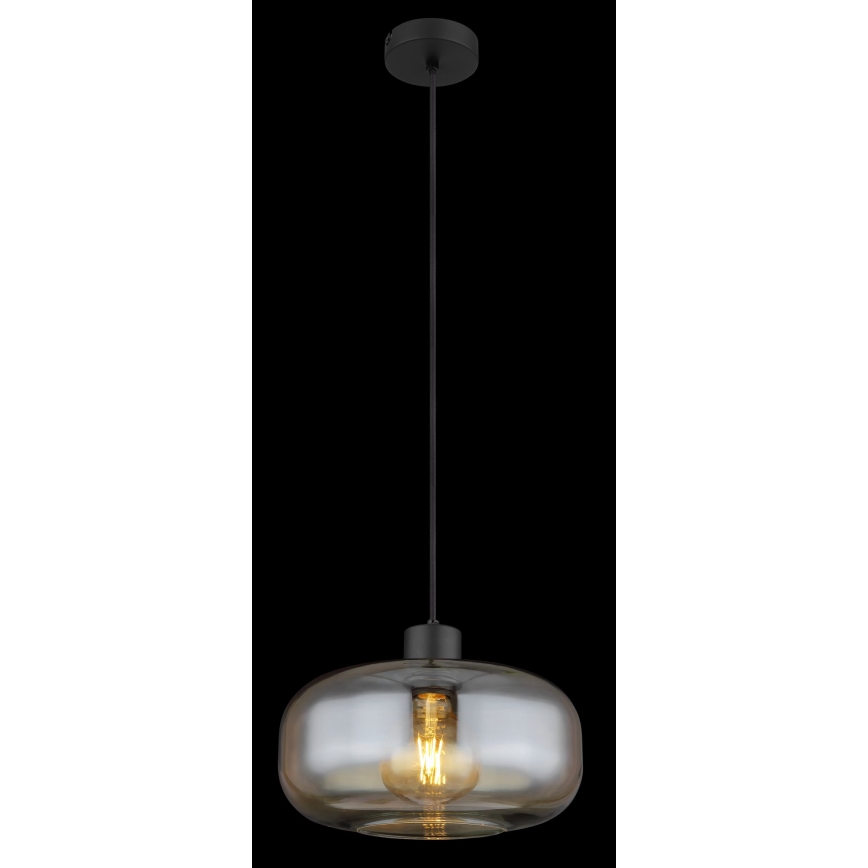 Globo - Żyrandol na lince 1xE27/40W/230V śr. 28 cm przezroczysty