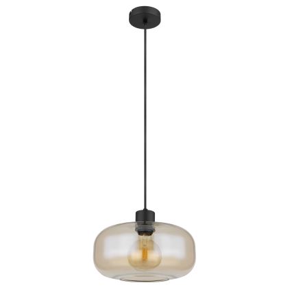 Globo - Żyrandol na lince 1xE27/40W/230V śr. 28 cm przezroczysty