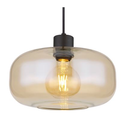 Globo - Żyrandol na lince 1xE27/40W/230V śr. 28 cm przezroczysty