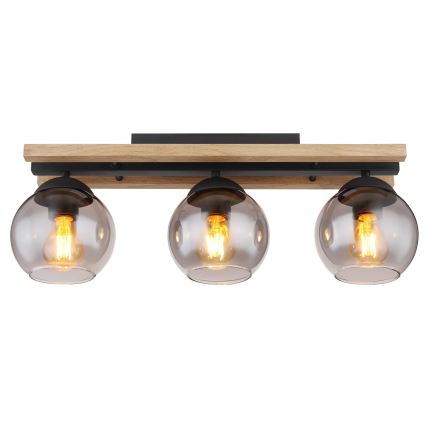 Globo - Żyrandol natynkowy 3xE27/25W/230V