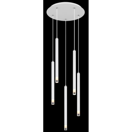 Globo - Żyrandol na lince 5xG9/4W/230V śr. 34 cm