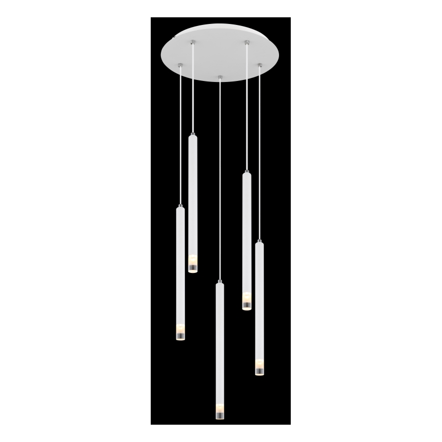 Globo - Żyrandol na lince 5xG9/4W/230V śr. 34 cm