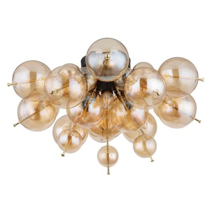 Globo - Żyrandol natynkowy 3xE14/25W/230V śr. 55 cm zl.