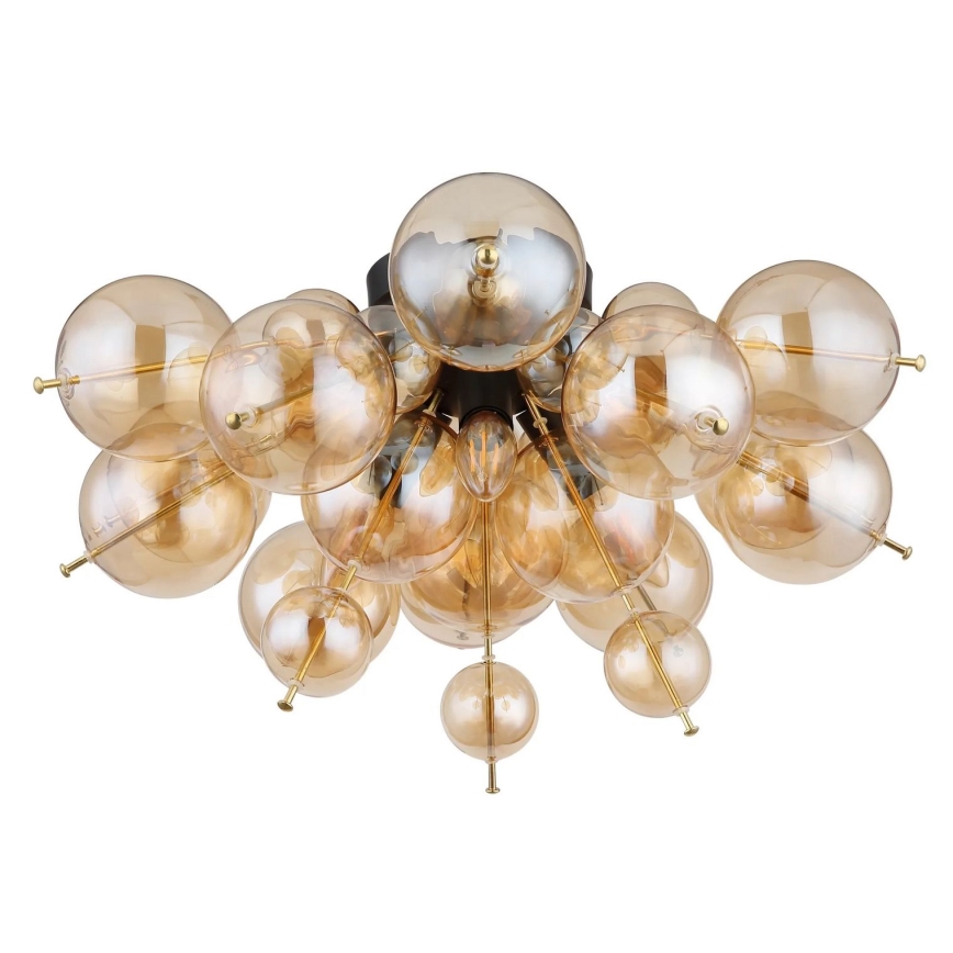 Globo - Żyrandol natynkowy 3xE14/25W/230V śr. 55 cm zl.